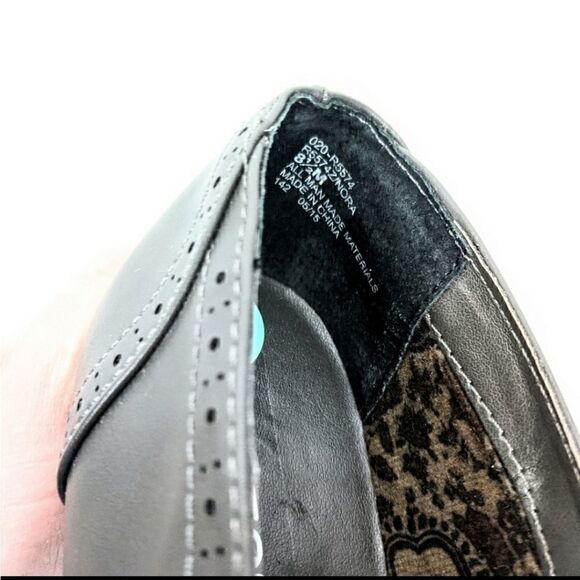 Rialto Nora Heeled Shoe Booties In Grey 8.5 - Picture 3 of 8